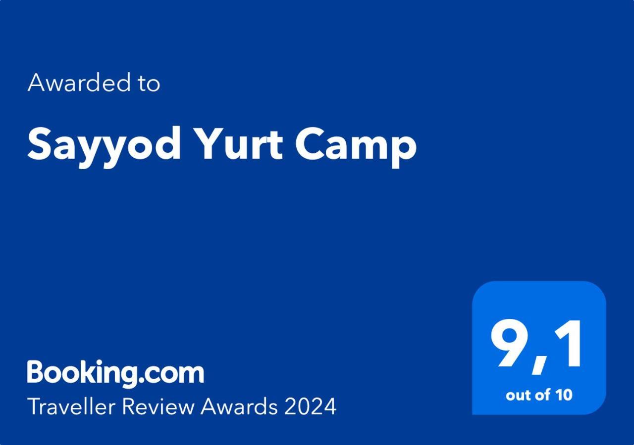 فندق Sayyod Yurt Camp-Yurt Camp In Uzbekistan Chuprak المظهر الخارجي الصورة