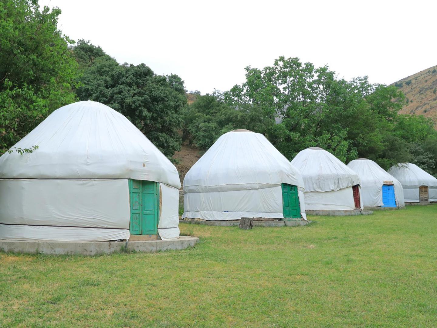 فندق Sayyod Yurt Camp-Yurt Camp In Uzbekistan Chuprak المظهر الخارجي الصورة