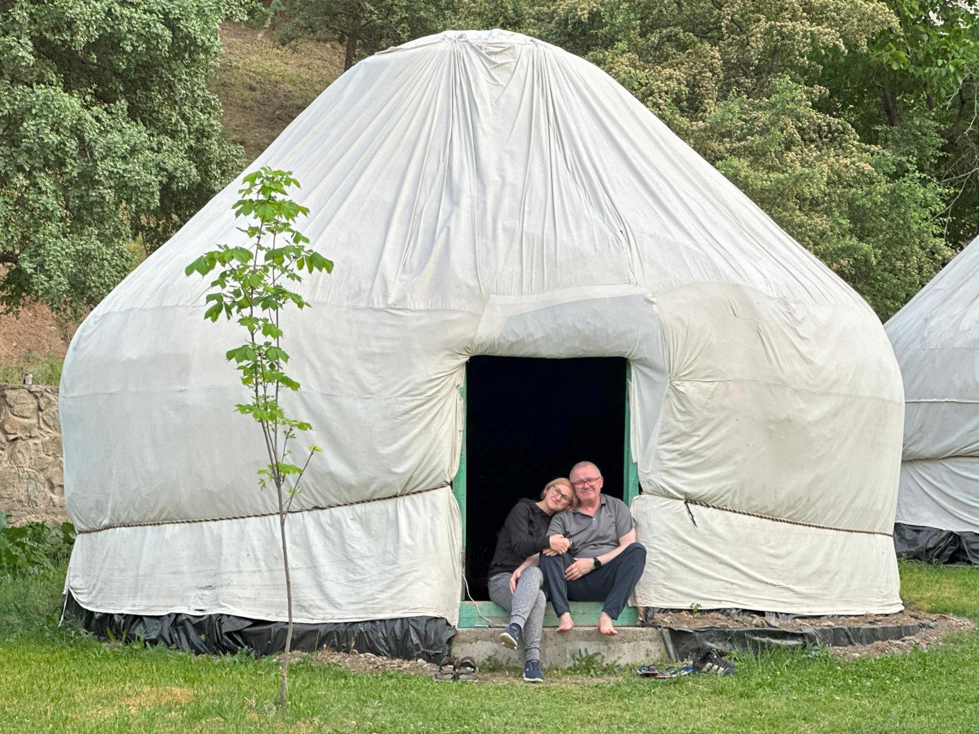 فندق Sayyod Yurt Camp-Yurt Camp In Uzbekistan Chuprak المظهر الخارجي الصورة